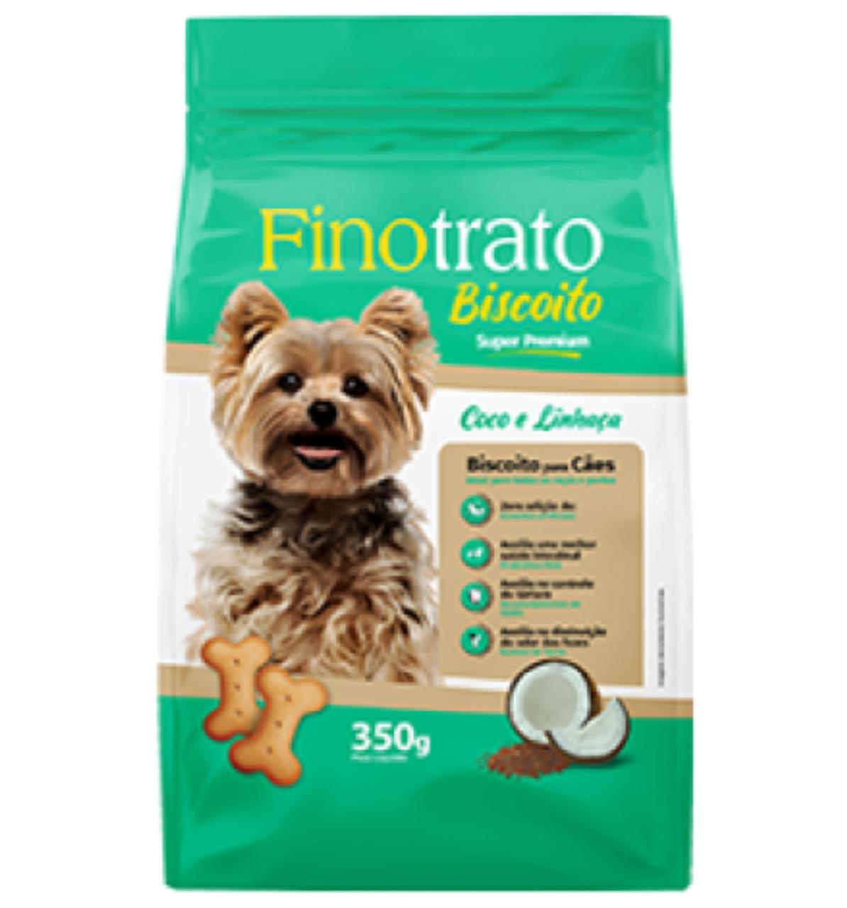 BISCOITO COCO E LINHACA 350G