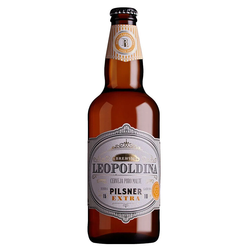 Cerveja Leopoldina Pilsner Extra 500ml