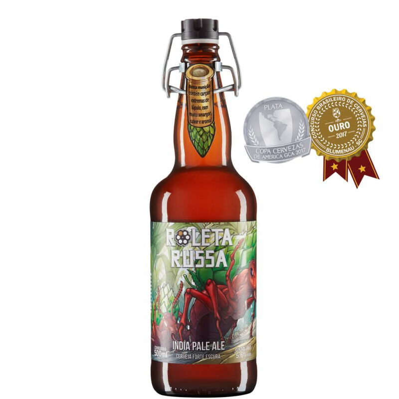 Cerveja Roleta Russa IPA - Revolução das Formigas 500ml