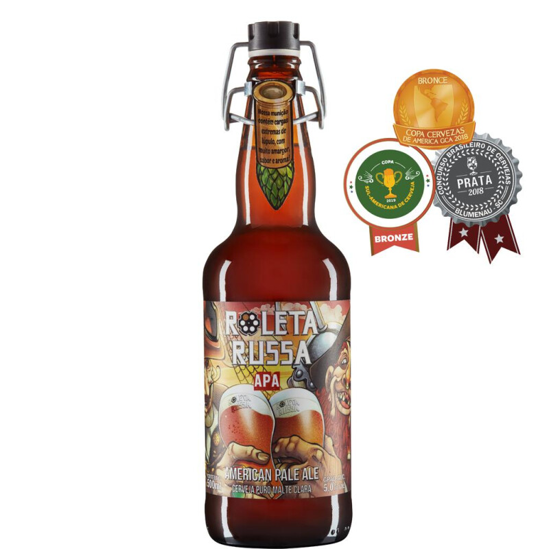 Cerveja Roleta Russa APA - Piratas - 500ml