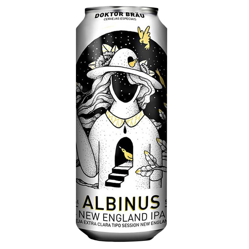Cerveja Doktor Brau Albinus Session IPA 473ml
