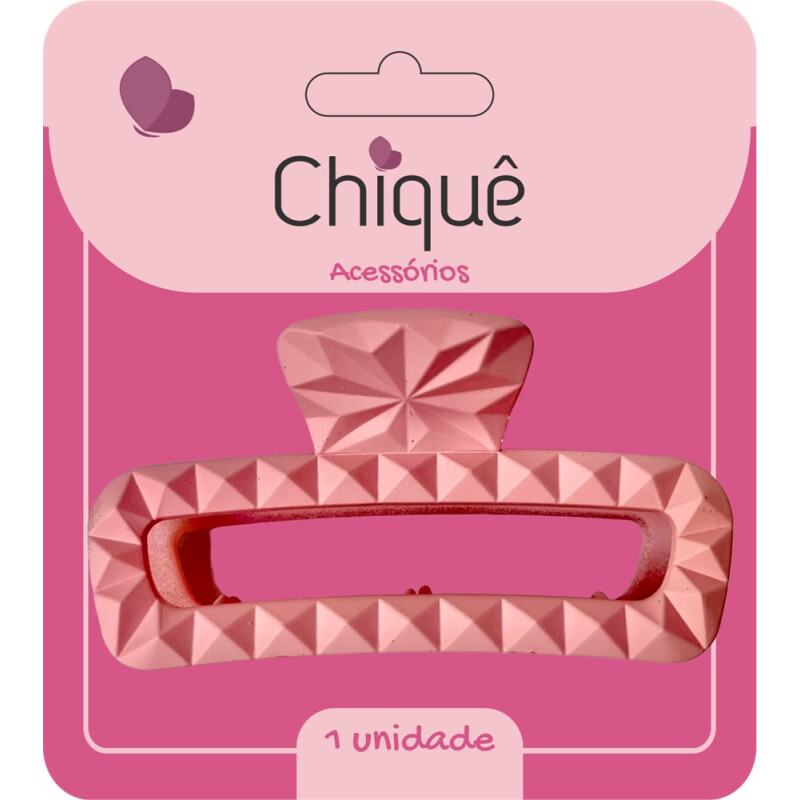 Prendedor de Cabelo Relevo 7.5cm
